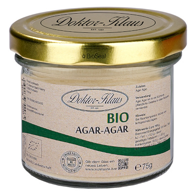 Doktor-Klaus BIO Agar-Agar im luftdichten Glas